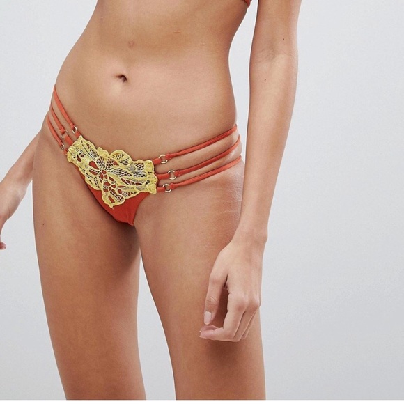 NWOT blue life soleil skimpy bottom burnt sienna - Picture 1 of 3